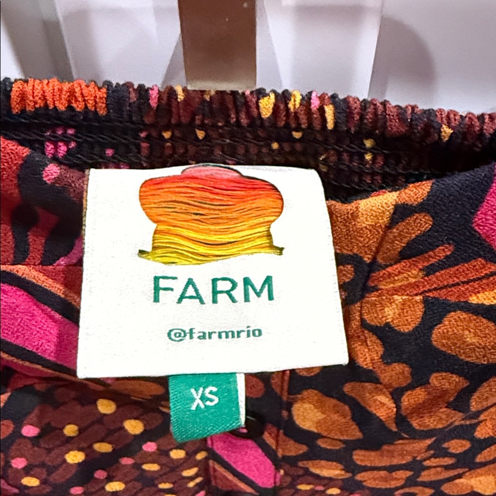 FARM Rio Colorful Floral Pattern Dress - Picture 3 of 3